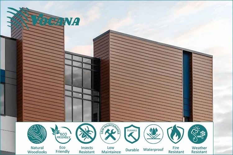 WPC Timber covering For Shopping Mall WPC Timber covering For Shopping Mall