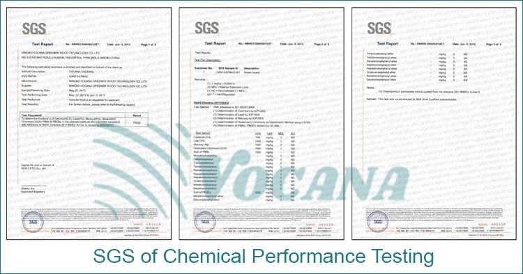 wpc exterior certification SGS